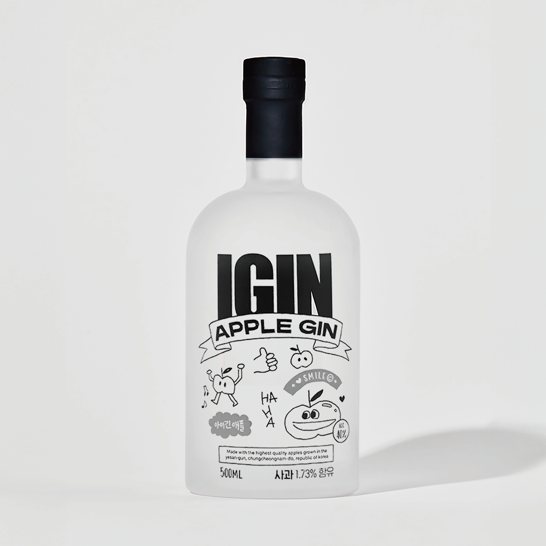 IGIN APPLE GIN 500ml ★マドラー付き IGIN APPLE GIN 500ml ☆マドラー付き IGIN APPLE GIN 500ml