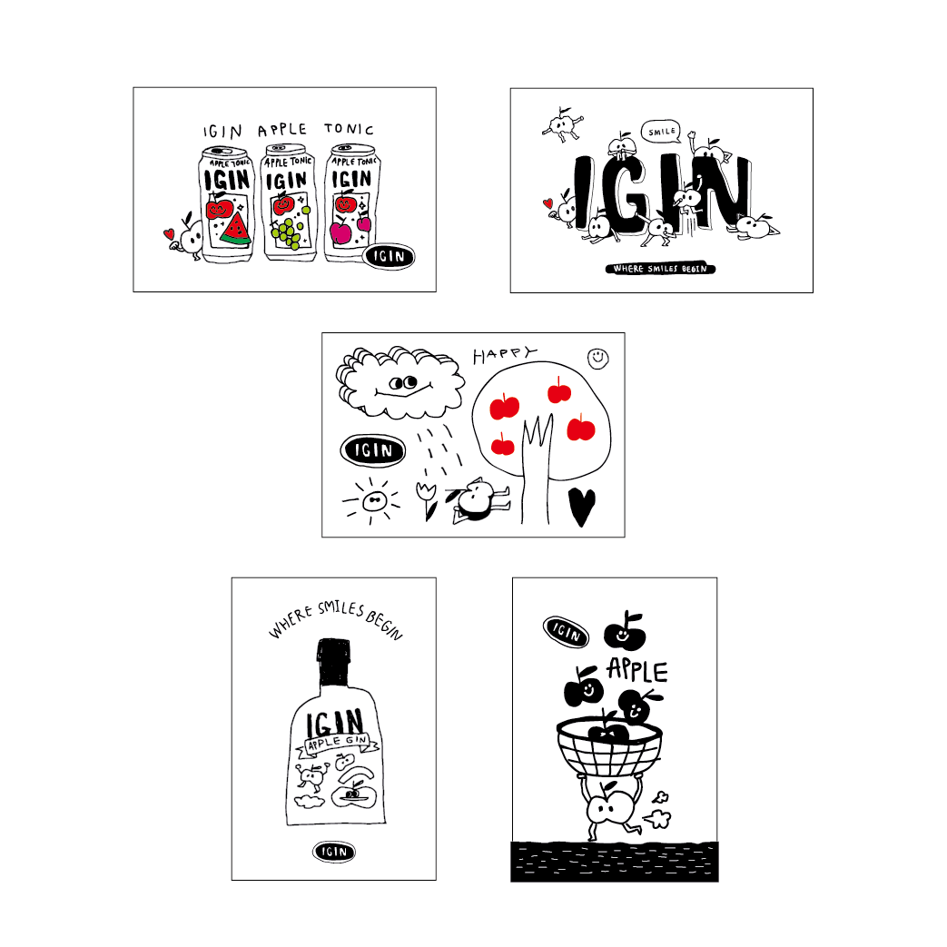 ポストカード – IGIN TOKYO