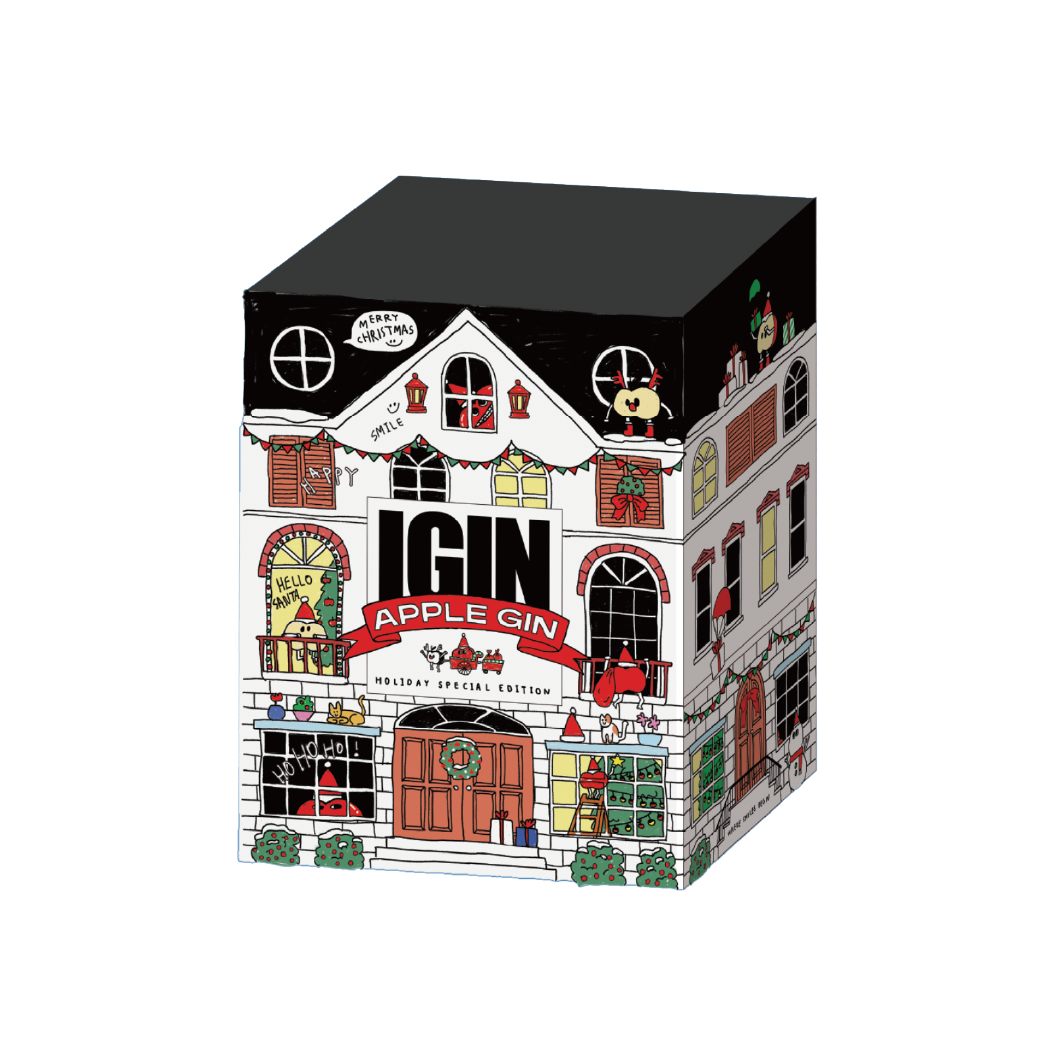 IGIN APPLE GIN Holiday Special Edition BOX