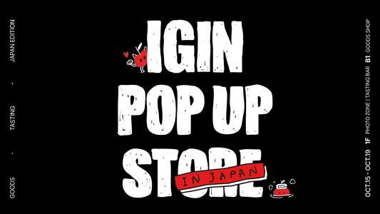 IGIN POPUP STORE IN JAPAN  10.15(水)〜19(日)東京・渋谷で開催！