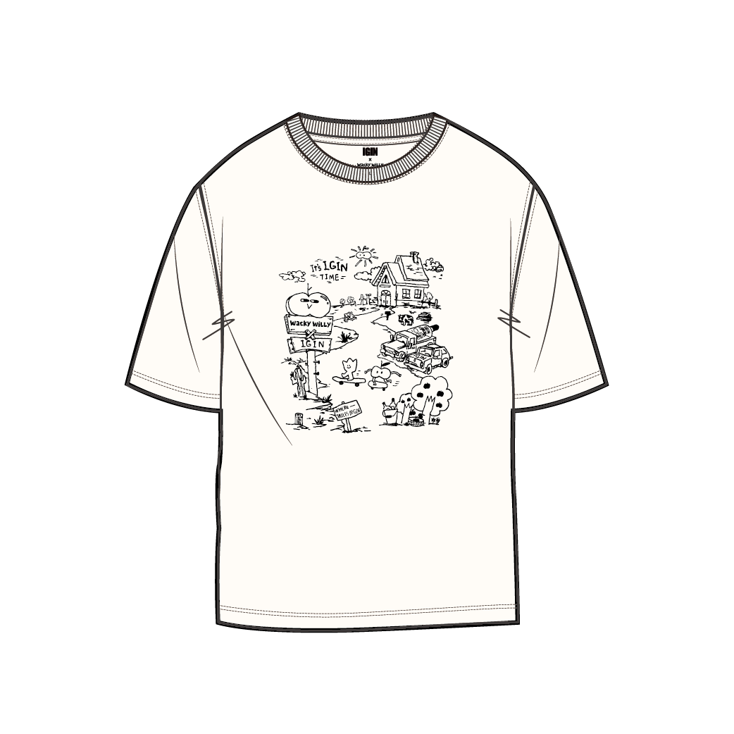IGIN × Wacky Willy　コラボＴシャツ