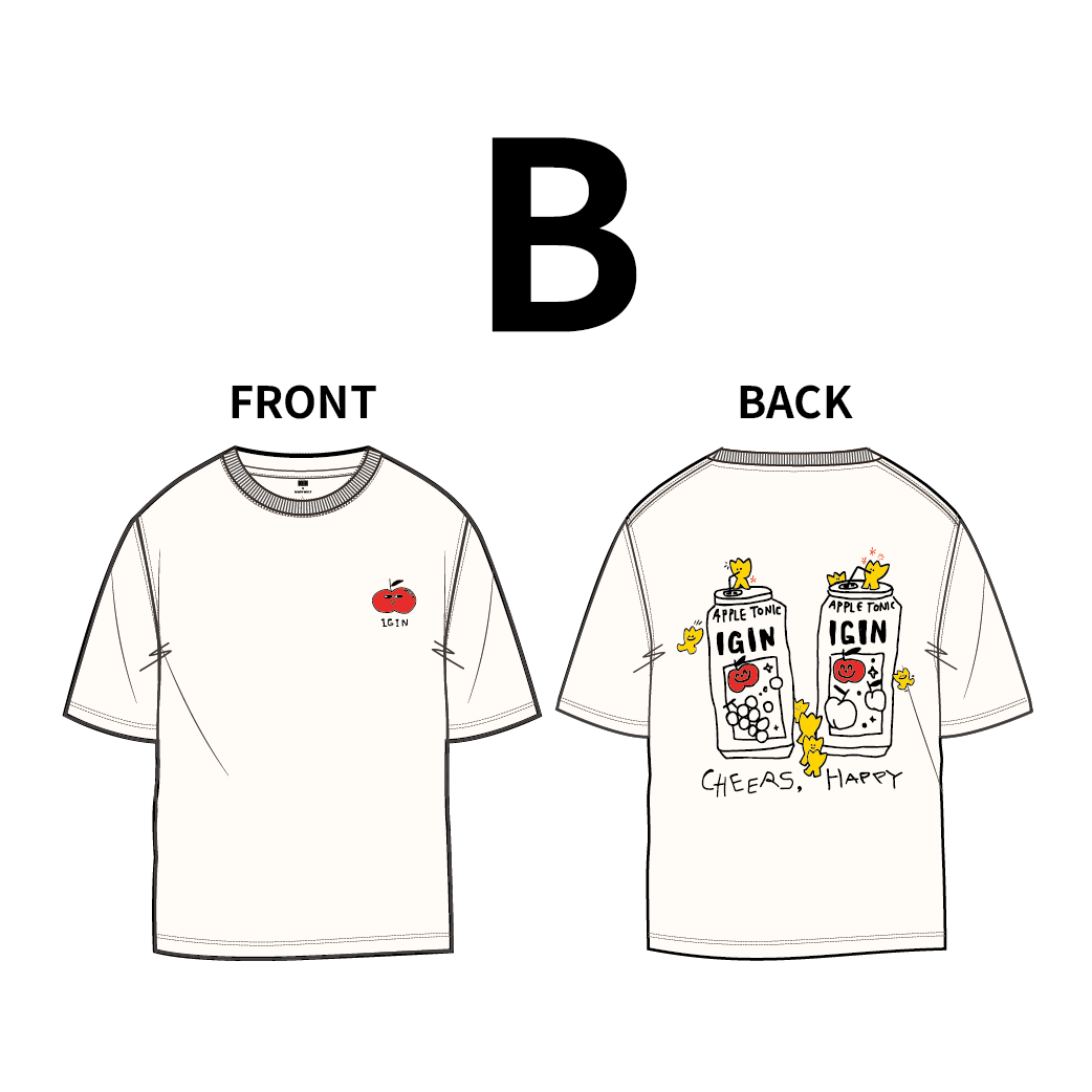 IGIN × Wacky Willy　コラボＴシャツ