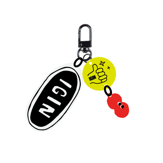 アクリルキーリング