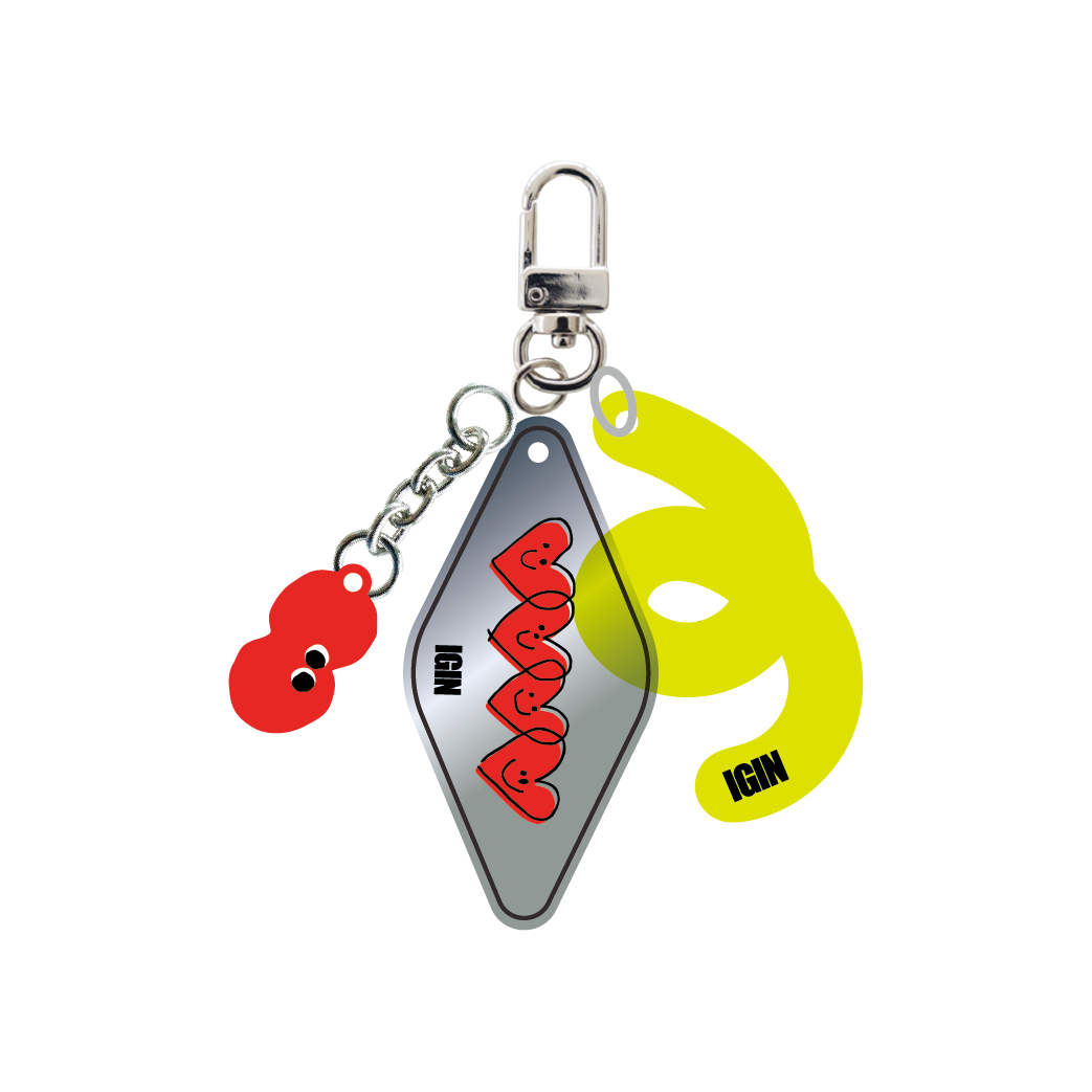 アクリルキーリング