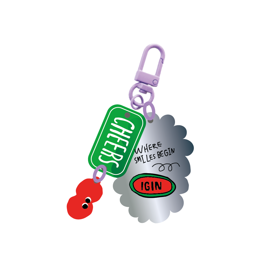 アクリルキーリング