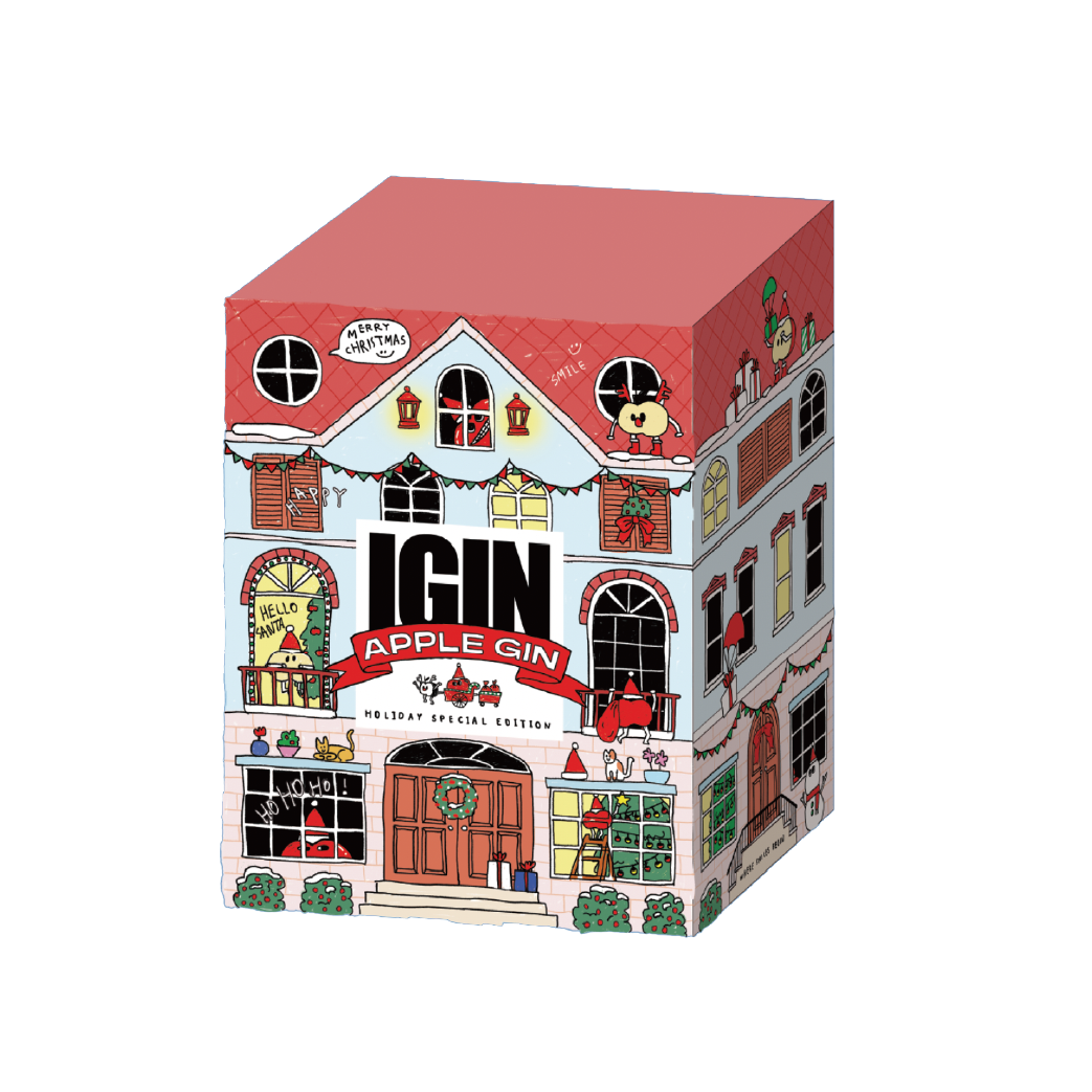 IGIN APPLE GIN Holiday Edition 韓国限定 IGIN APPLE GIN Holiday Special Edition BOX – IGIN TOKYO